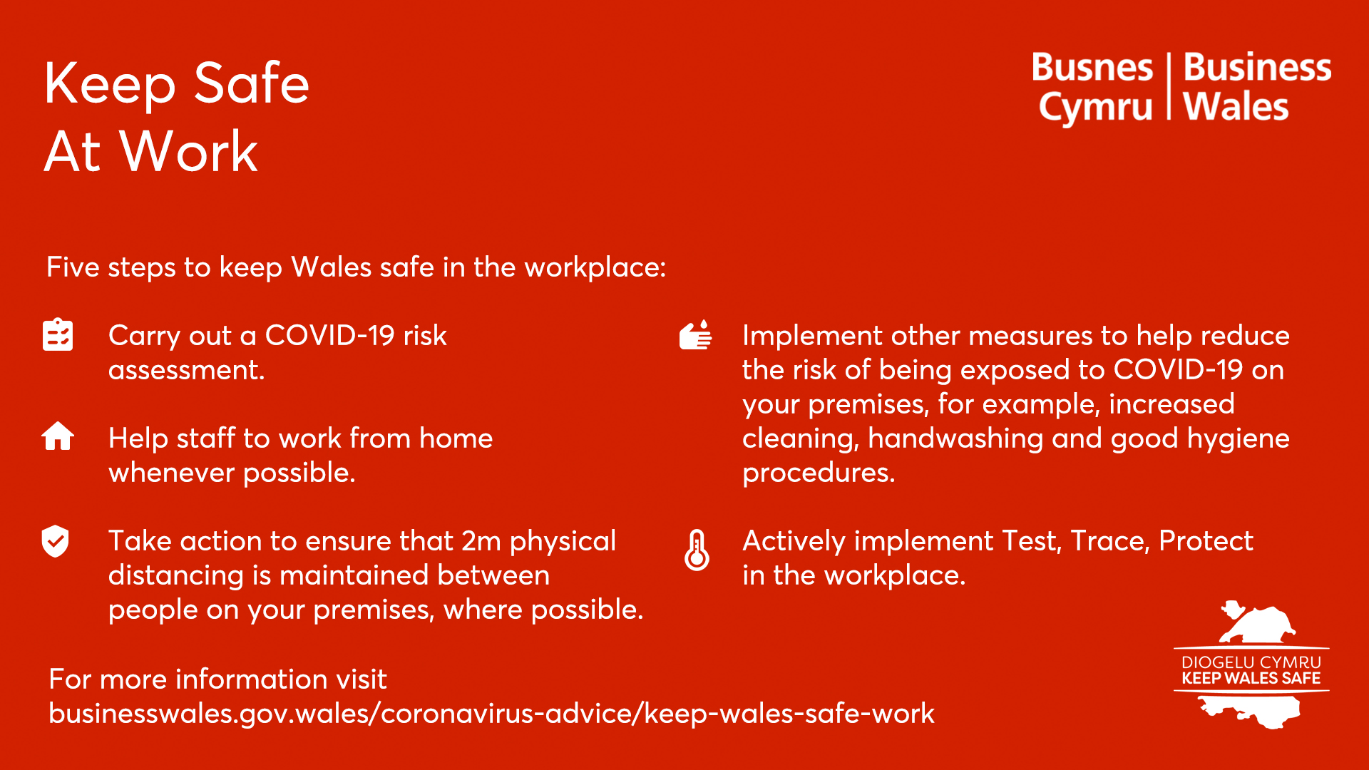 Keep Wales Safe at Work